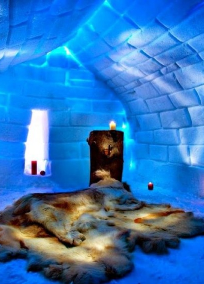 ف السويد اغرب فنادق العالم لقضاء شهر العسل Ice Hotel فندق