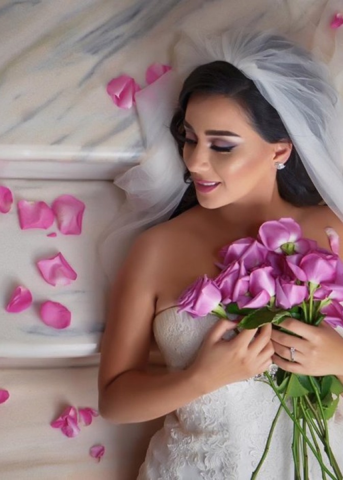  تصوير باقة عروس من المصورة ابتسام الشيخ