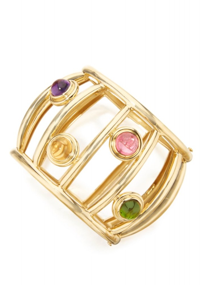 اسوارة ذهب وأحجار كريمة من تيفاني Tiffany & Co