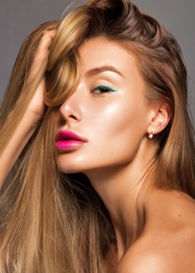 مكياج صيفي مشرق