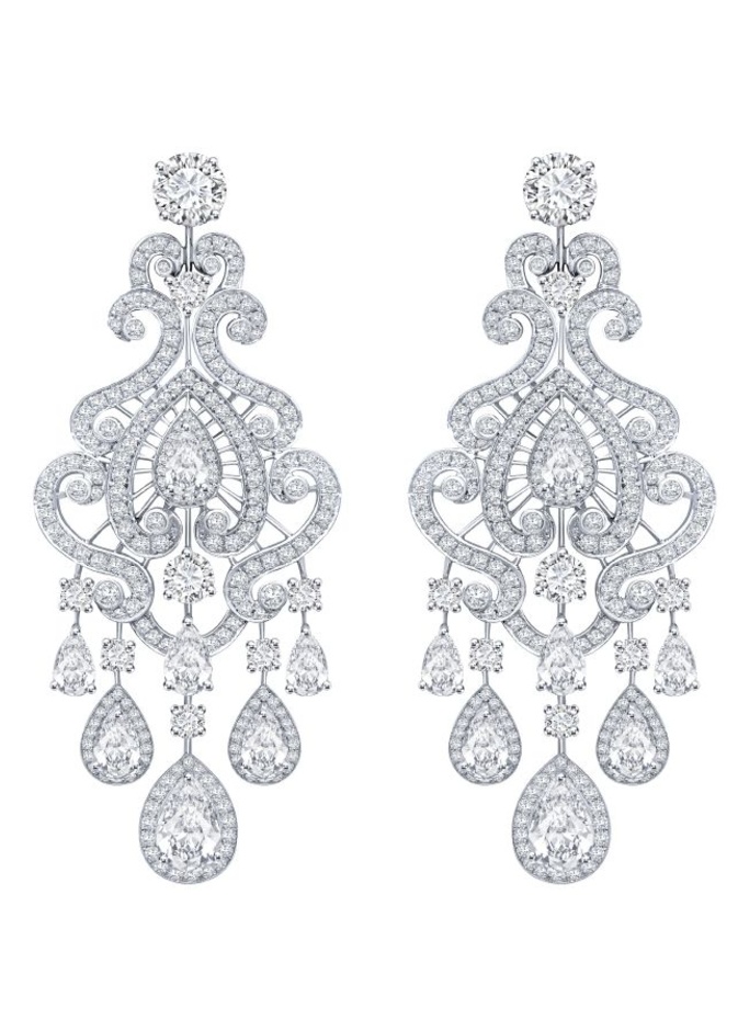 أقراط Garrard Muse Starlight Yellow Diamond