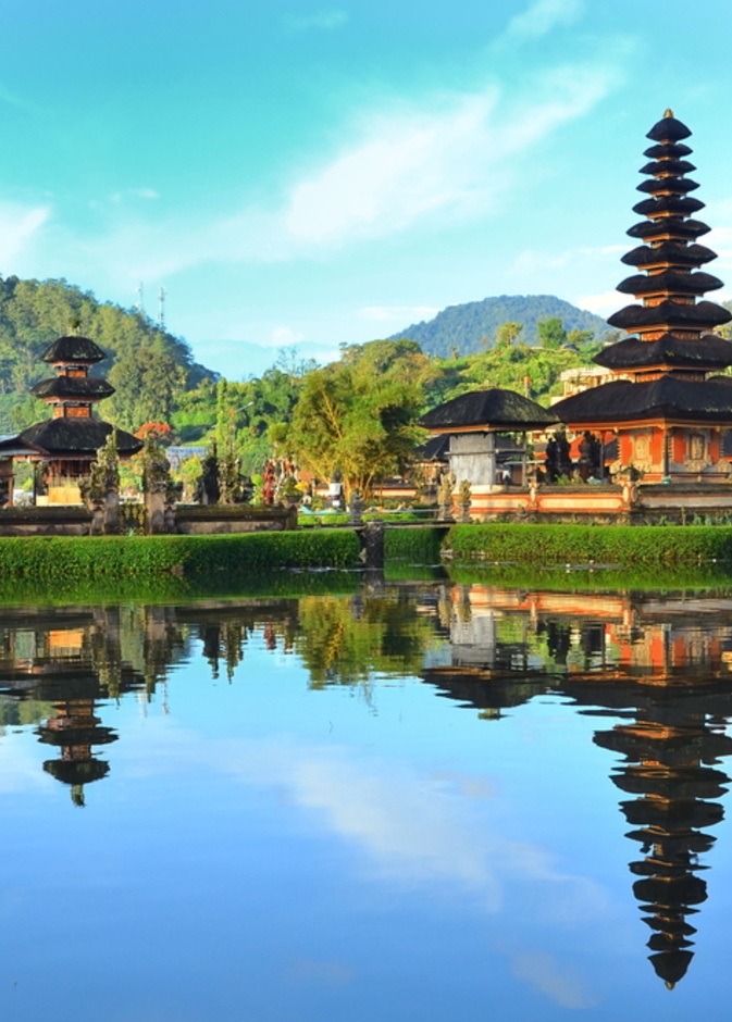 اجواء رومانسية جميلة في بالي لشهر العسل