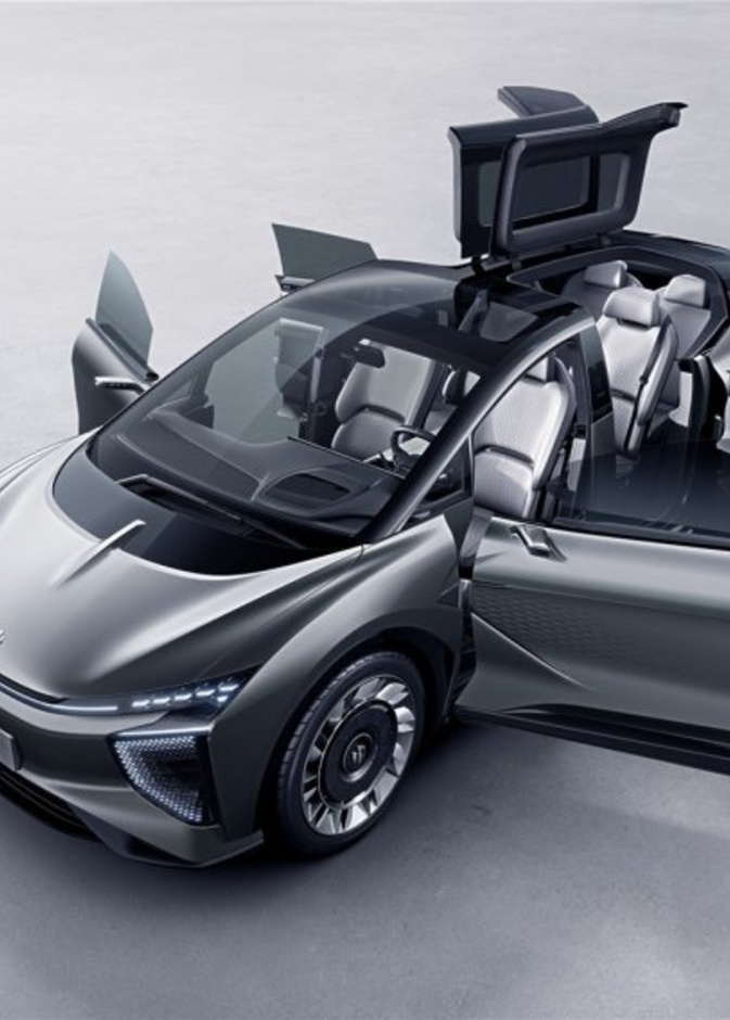"HiPhi 1" نموذجاً جاهزاً للتصنيع لسيارة المستقبل من "Human Horizons"