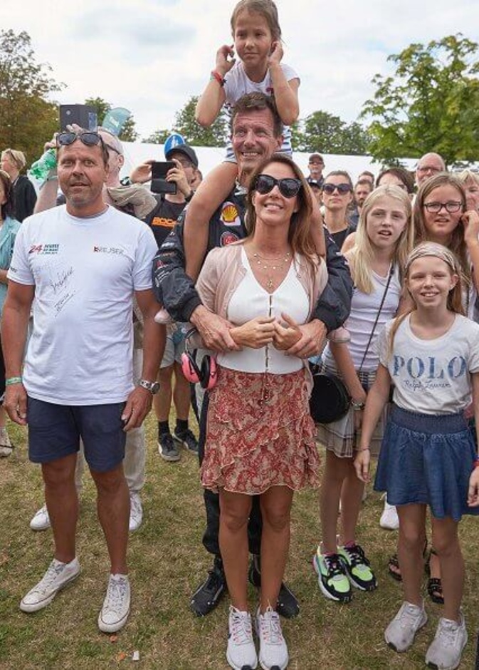 الأميرة ماريا في  سباق الجائزة الكبرى التاريخي لكوبنهاجن