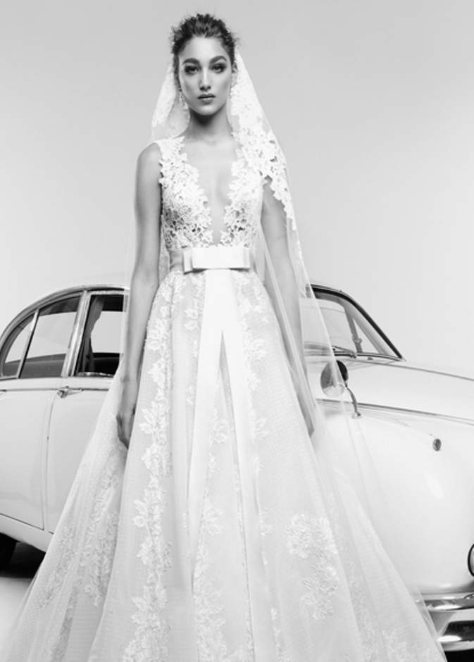 فستان مطرز بالباييت