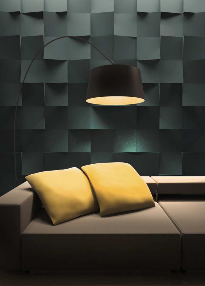 اللون الأسود في التصاميم الجبسية للجدران جرأة وجاذبية