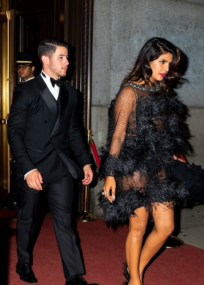 بريانكا تشوبرا في حفل عيد ميلاد جو جوناس في نيويورك