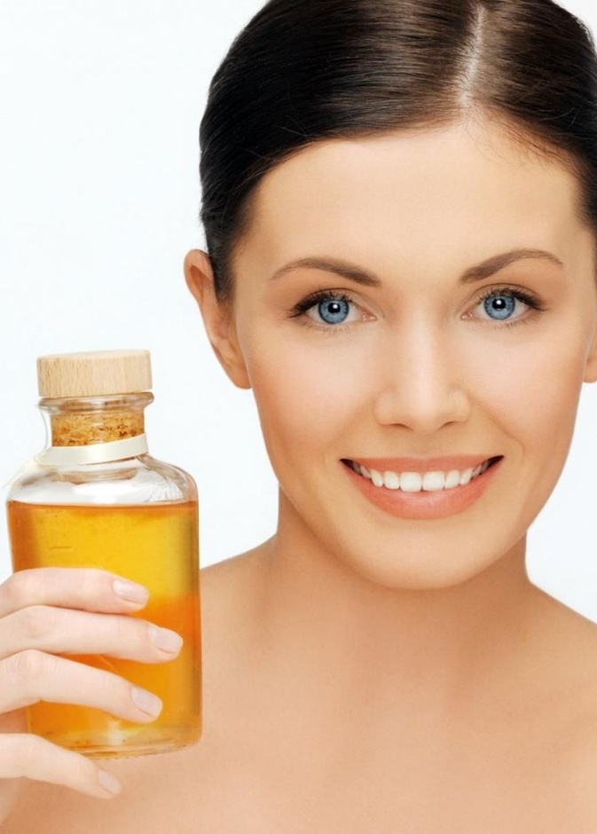  استخدمي خل التفاح للتخلص من البثور