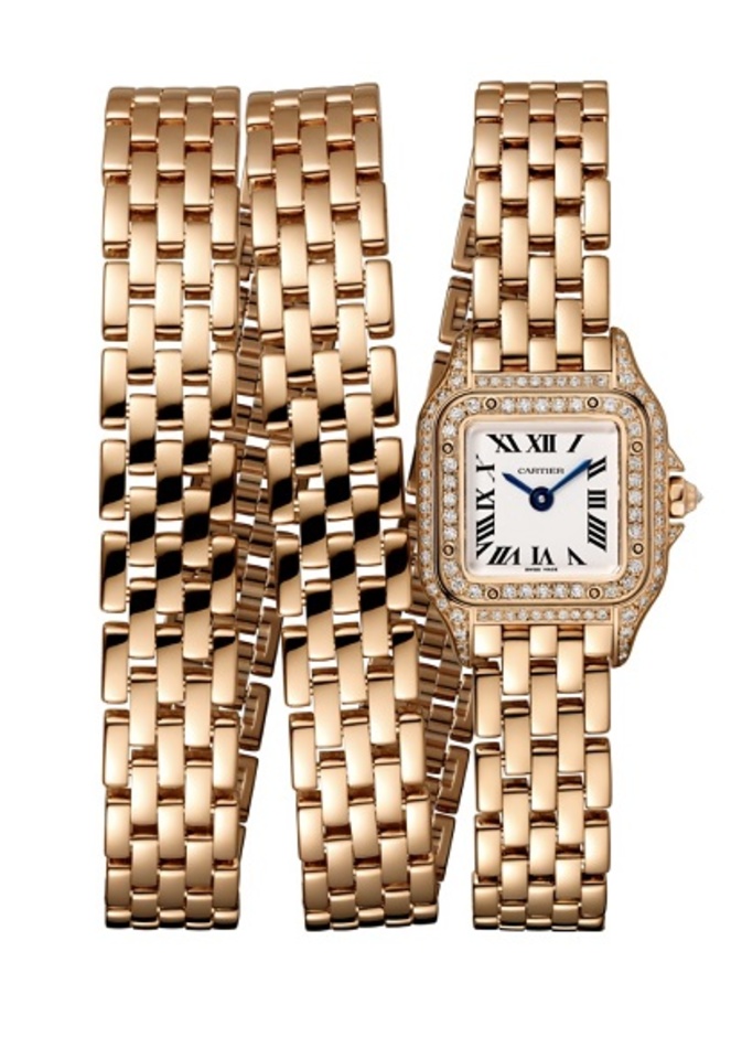 ساعة ذهب كارتييه 