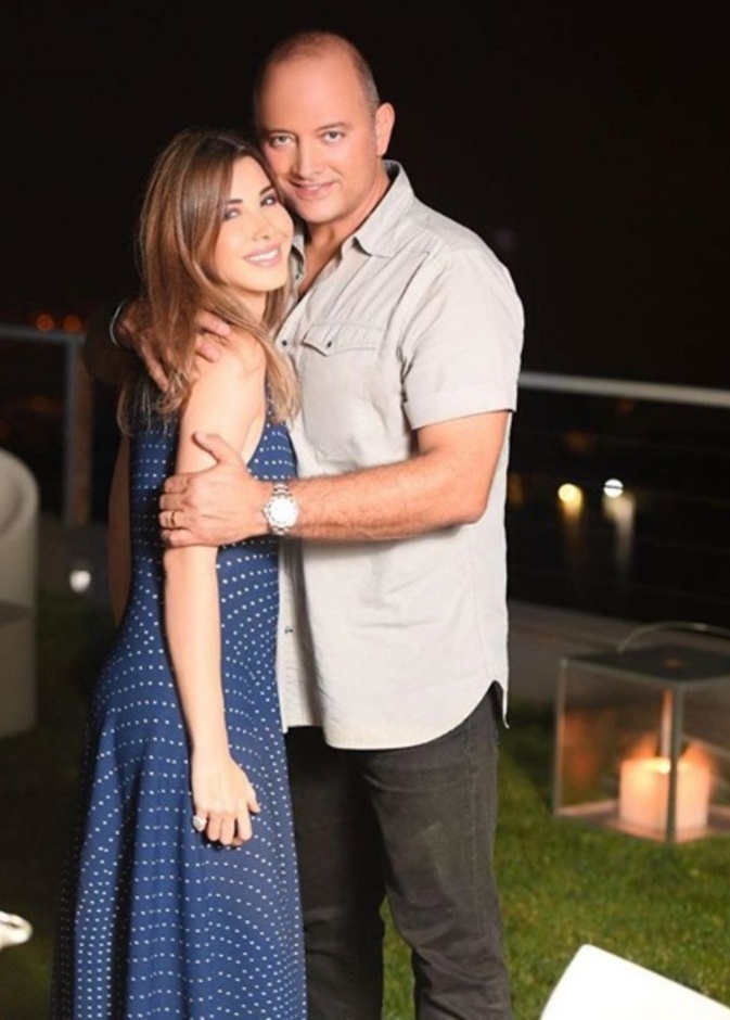 نانسي عجرم وزوجها 