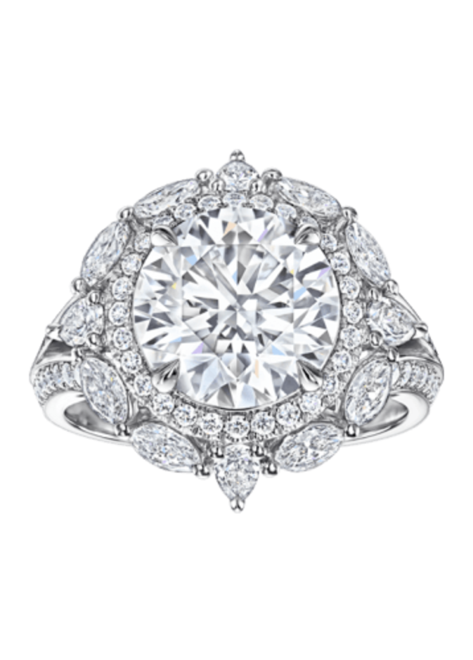 موديلات خواتم خطوبة بالألماس من دار بولغري  Bvlgari