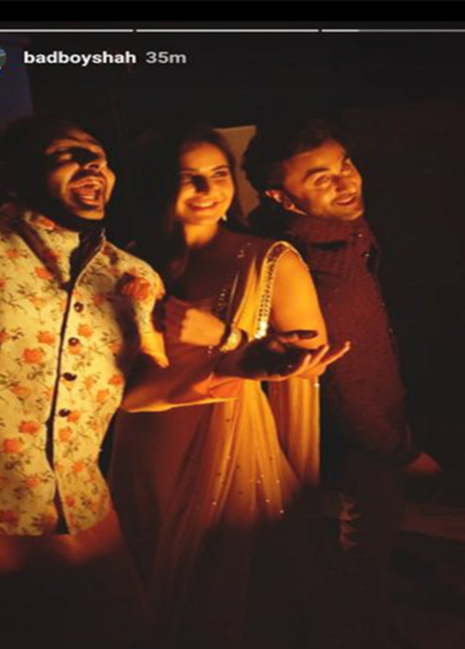 صورة تجمع كاترينا كيف ورانبير كابور