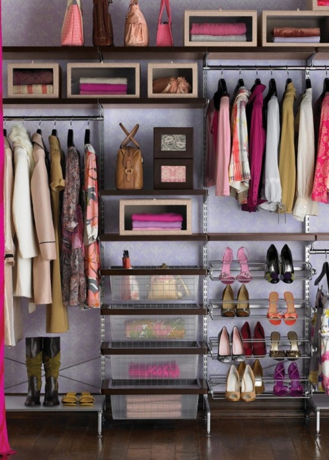 استفيدي من كل مساحة الدولاب بطريقة ذكية