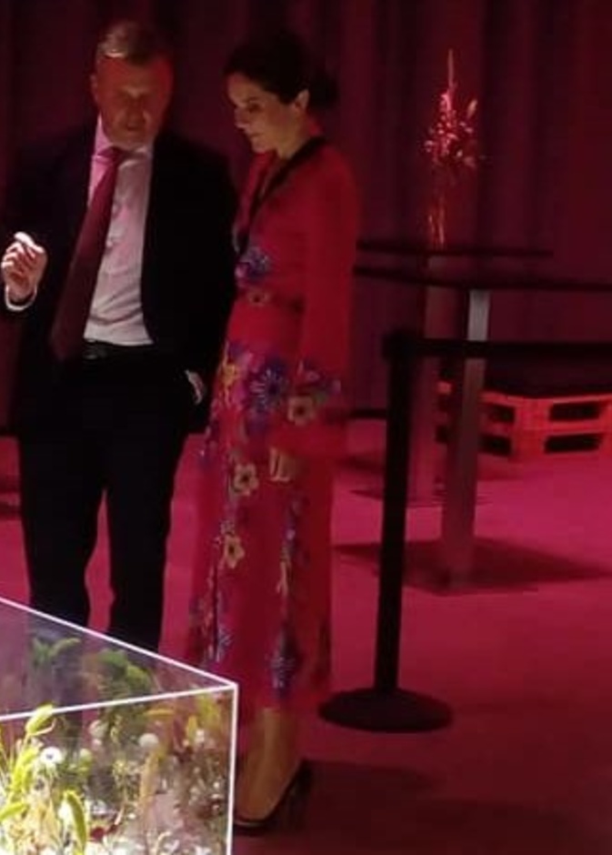 الأميرة ماري في إطلالة أنيقة مستوحاة من الكيمونو الياباني في حفل INDEX Award لجوائز التصميم