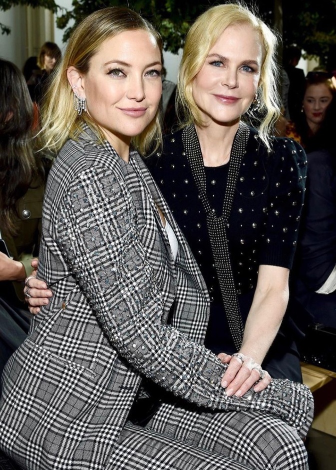 نيكول كيدمان وكيت هدسون في عرض مايكل كورس في أسبوع الموضة في نيويورك 2020