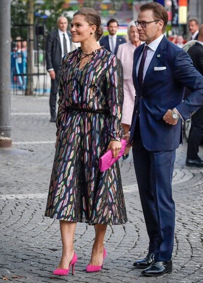  العائلة المالكة السويدية في حفل Riksdag لعام 2019