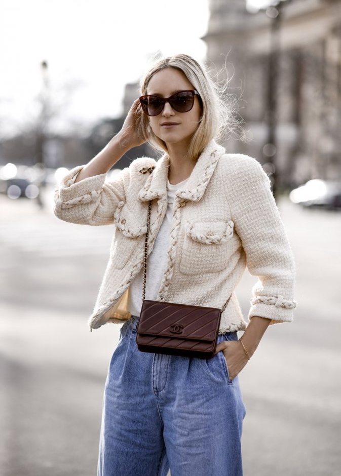 جاكيت تويد من  Alessandra Rich 