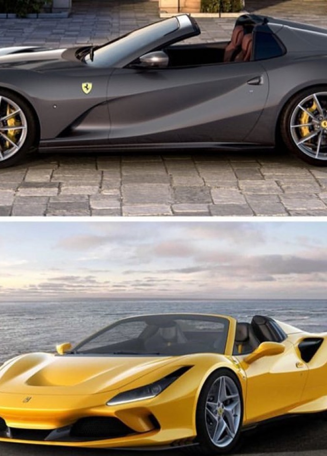  فيراري تعزز أسطول سيارتها القابلة للكشف مع طرازيها "F8" سبايدر و"812 GTS"