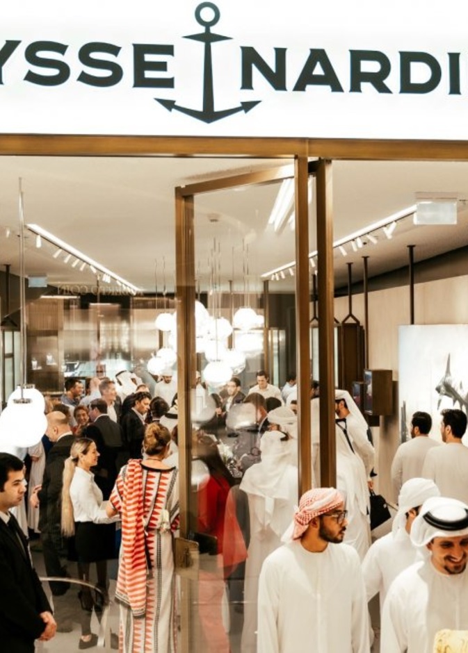 أوليس ناردين تفتتح بوتيك العلامة في دبي مول بالتعاون مع أحمد صديقي وأولاده