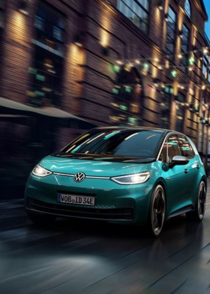  ضمان 8 سنوات على بطاريات فولكس فاجن id.3 الكهربائية