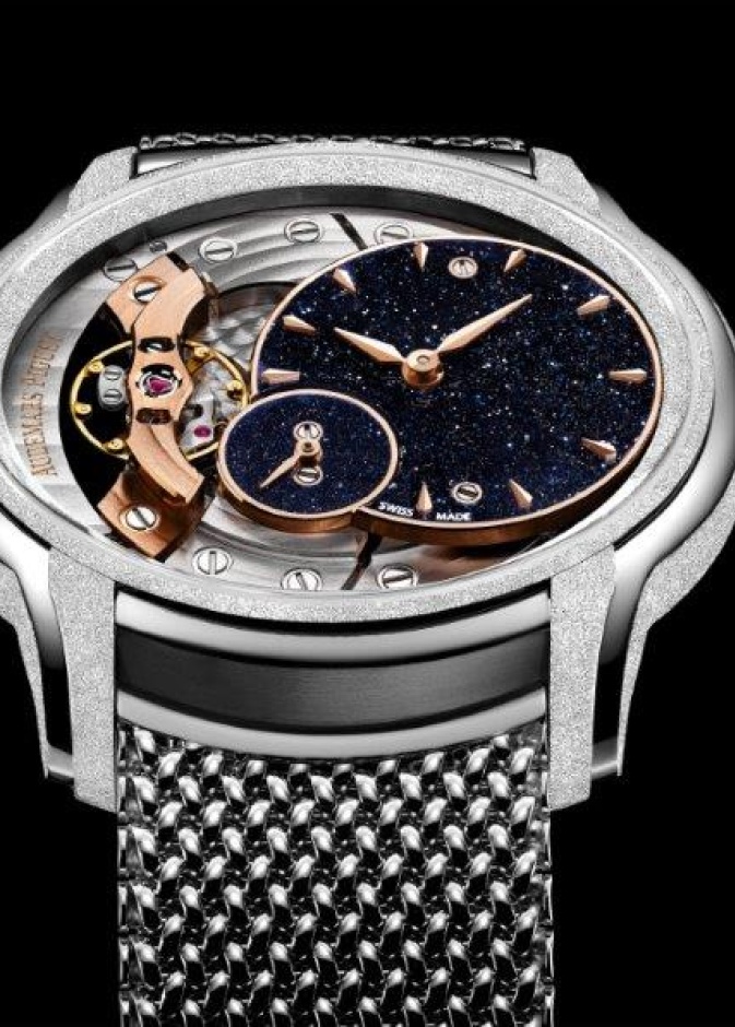  ساعة Audemars Piguet الجديدة ميليناري فروستد جولد أڤينتورين 