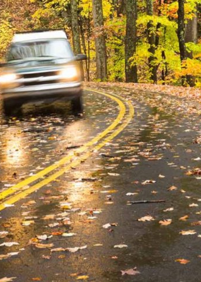 نصائح هامة لقيادة السيارة في فصل الخريف بأمان