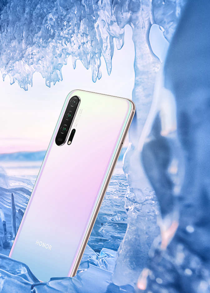 إطلاق هاتف HONOR 20 PRO باللون الأبيض الثلجي الرائع في المملكة العربية السعودية