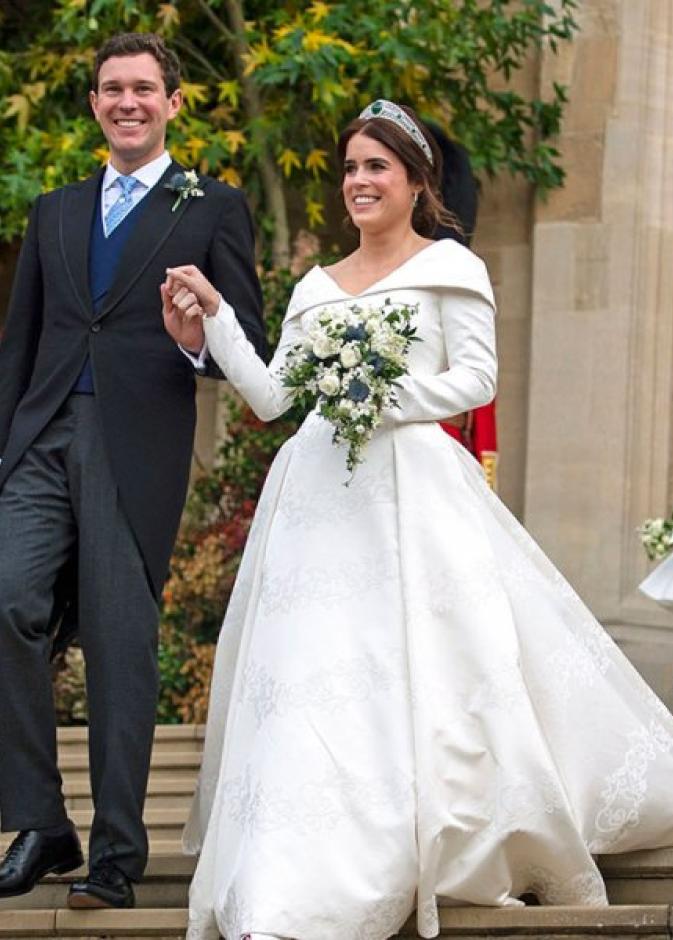 الأميرة يوجين تنشر فيديو جديد من حفل زفافها