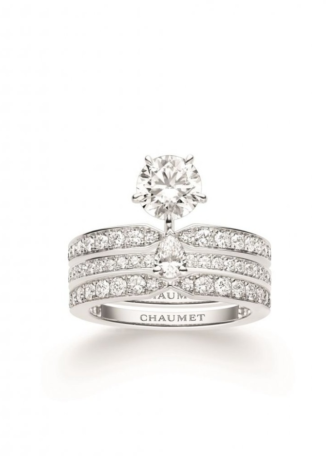 خواتم خطوبة من شوميه خاتم سوليتير Splendeur Imperiale