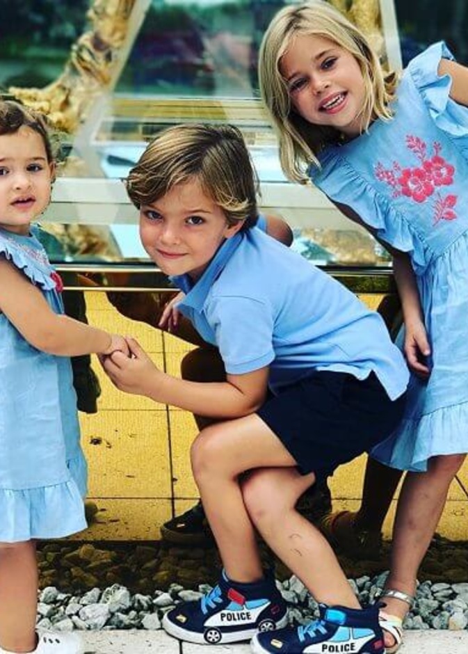 الأميرة مادلين تنشر صورة جديدة لأطفالها الثلاثة