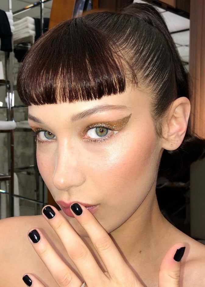  احدث صيحات الاظافر الطبيعية مستوحاه من بيلا حديد 2019