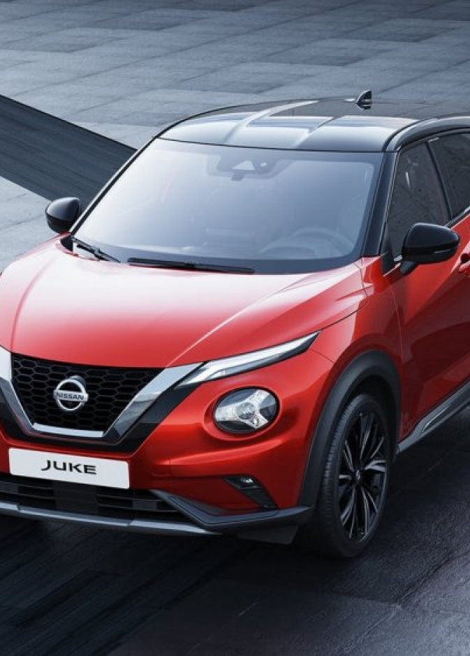 Juke 2020 مزودة بناقل حركة مزدوج المقابض