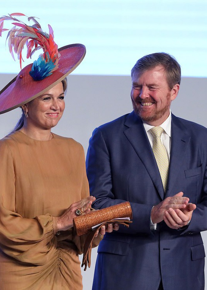 ملكة هولندا في ندوة تكنولوجية في الهند