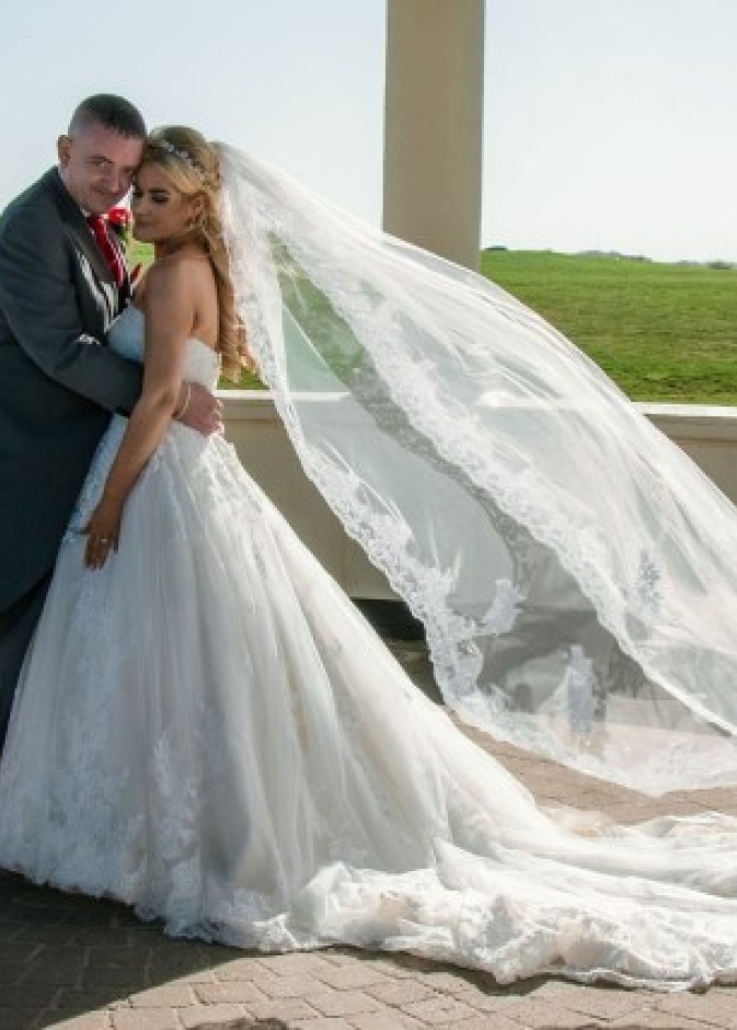 جيما خسرت 50 كلغ من وزنها لترتدي فستان الزفاف