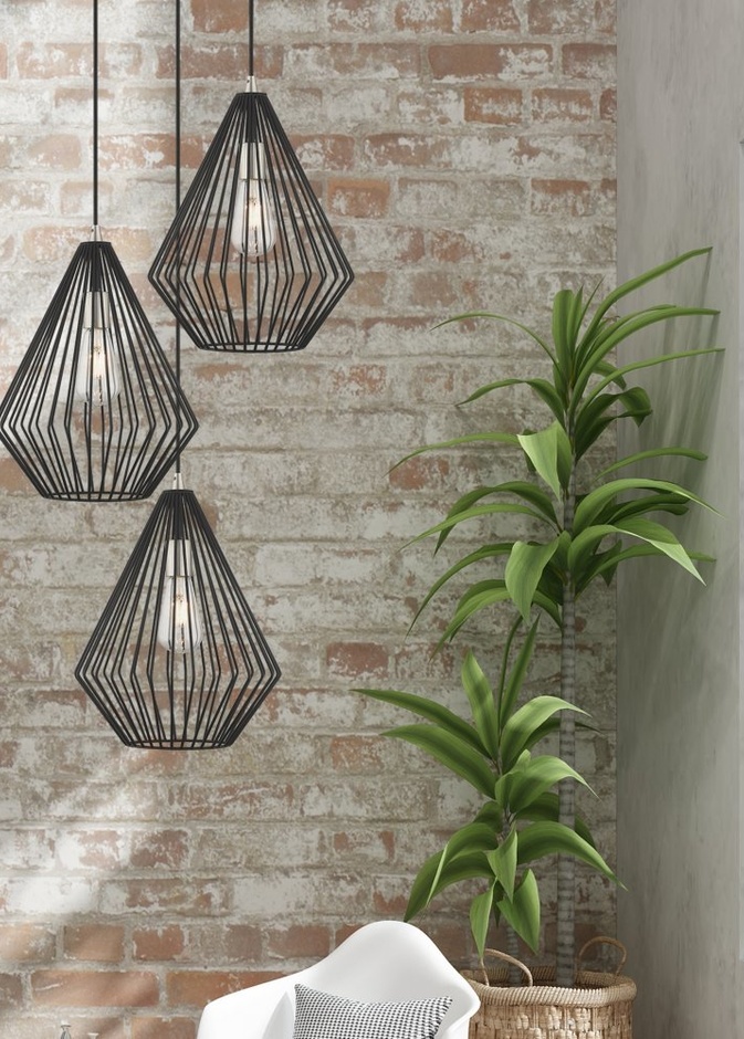 أجهزة إنارة مودرن بألوان مبهجة لغرف طعام عصرية