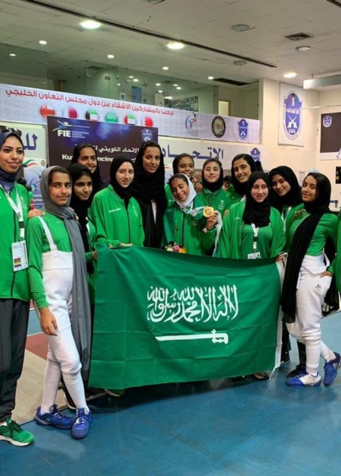 الحسناء الحماد تفوز بأول ميدالية ذهبية للسعودية