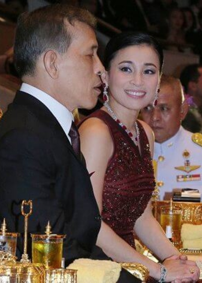 ملك وملكة تايلاند في حفل خوسيه كاريراس