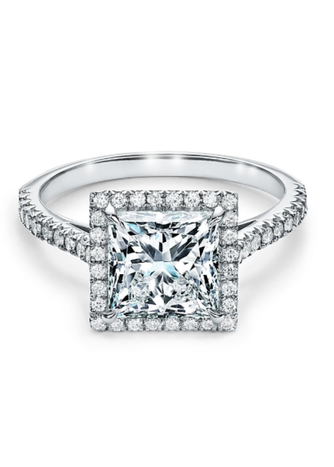 دبل خطوبة من تيفاني .Tiffany & Co