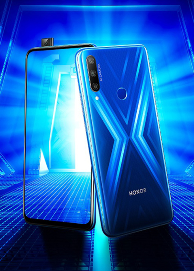 الكشف عن HONOR 9X  بشاشة عرض كاملة وكاميرا ثلاثية بدقة 48 ميجابكسل 