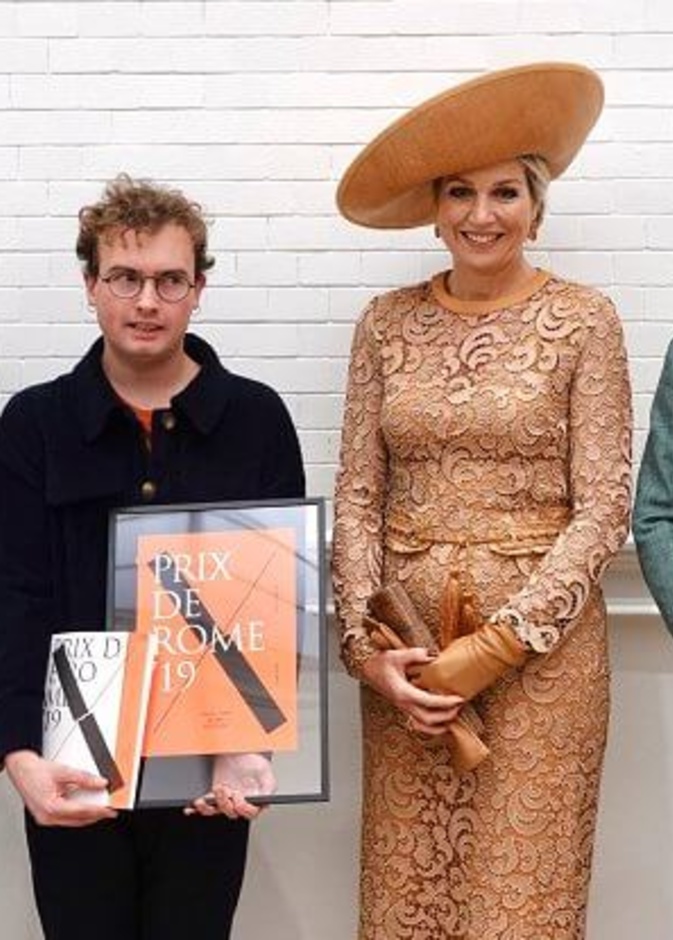الملكة ماكسيما في حفل توزيع جوائز Prix de Rome لعام 2019