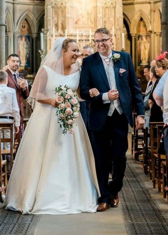 العروس الجندية ايما خلال خدمتها في الجيش البريطاني