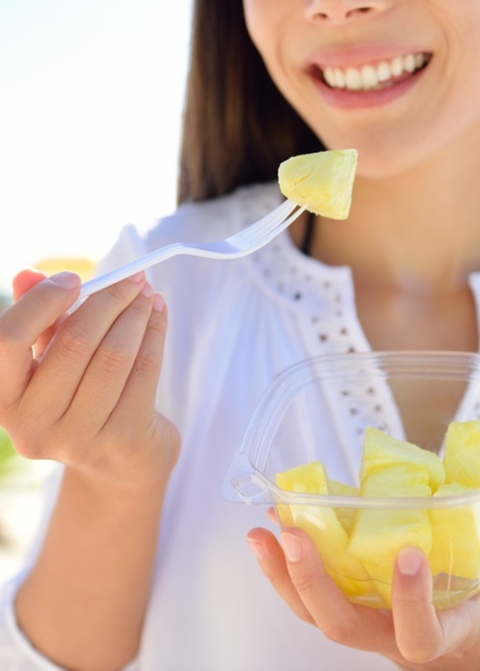 فوائد اكل الاناناس لمدة شهر للتنحيف