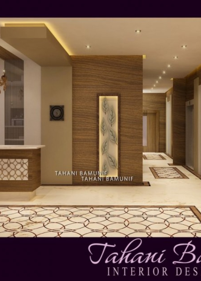 احدى تصاميم المصممة الداخلية تهاني بامنيف