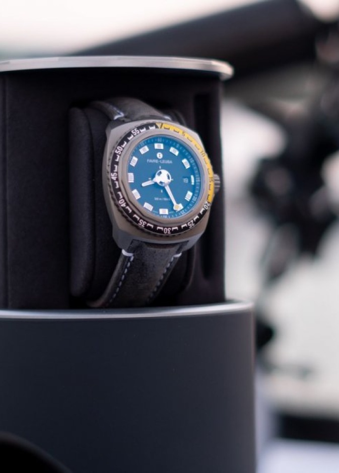 Favre-Leuba تحتفل بالإطلاق الإقليمي لساعة "ريدر هاربون 42" الجديدة 