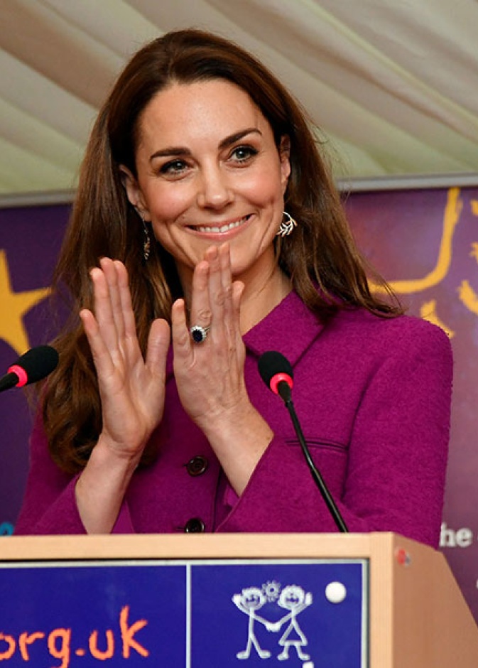 كيت ميدلتون ألقت كلمة في الحفل