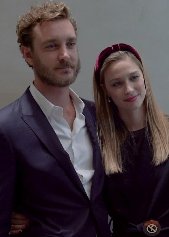  بيير كاسيراجي وزوجته يحضران عرض أزياء أرماني في ميلان