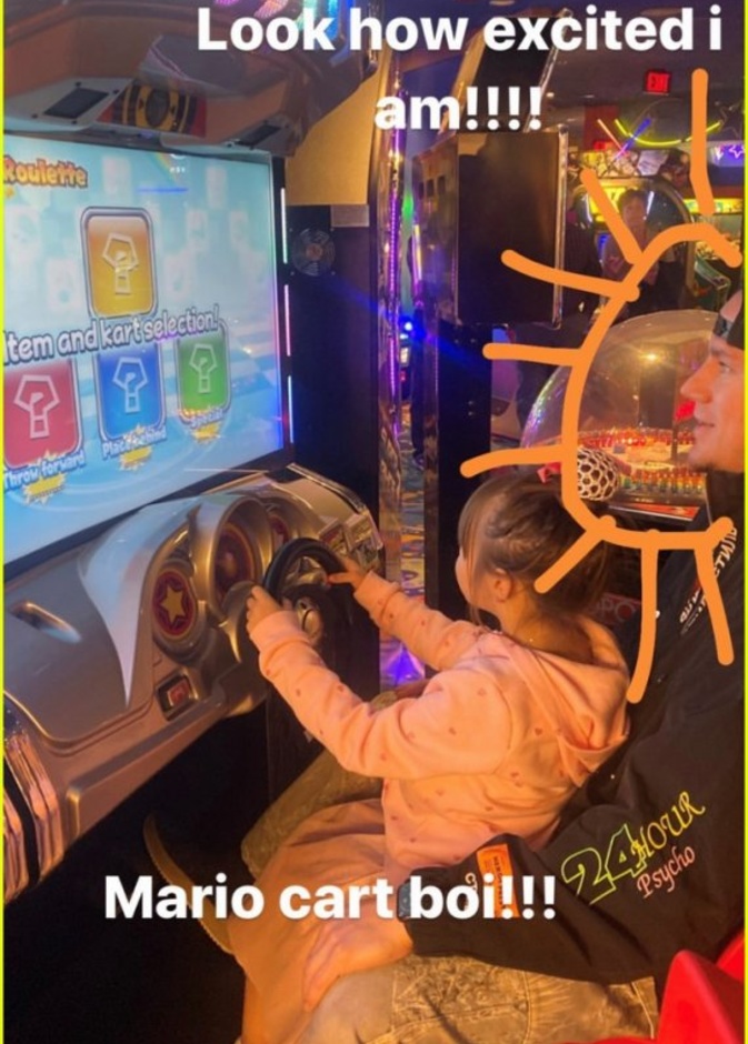 تشانينج تاتوم وابنته