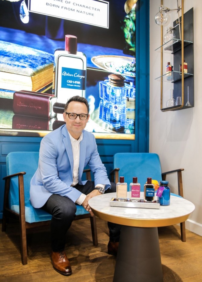 الشريك المؤسس لدار Atelier Cologne كريستوف سيرفاسيل Christophe Cervasel