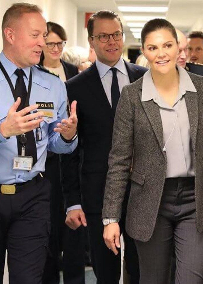  الأميرة فيكتوريا والأمير دانيال يزوران مالمو