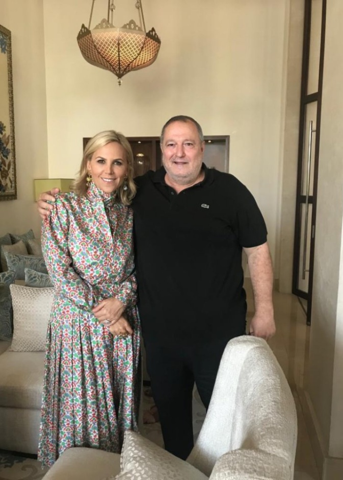 عدنان الكاتب وTory Burch